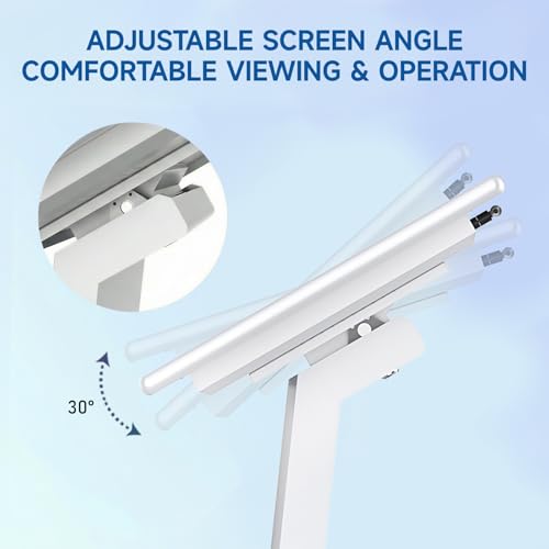 Image of 43 Inch Touch Screen Self Service Kiosk, Floor Standing Digital Signage Display, FHD Android Interactive Information Kiosk for Retail Stores, Restaurants, Shopping Mall Wayfinding, Advertising
