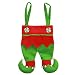 Produktbild Aeromdale Christmas Elf Pants Bonbontüten Weihnachtsschmuck Rotweinabdeckung Modestil Geschenke Weihnachtsbeutel Aufbewahrungsbeutel - # D - 1St
