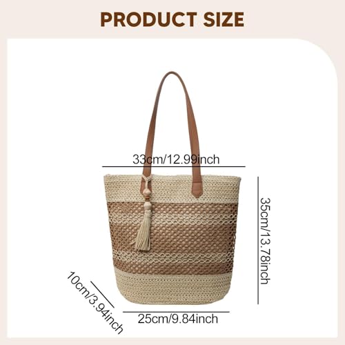 Image of Women Shoulder Bag Stylish Lightweight Handbag for Spring Commuting Shopping White
