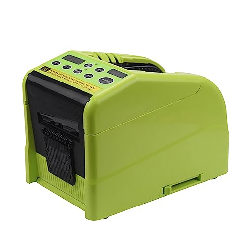 Automatic Tape Dispenser, Electric Cutting Machine with 999mm Cutting Length, 6-60mm Tape Width, Dual Cutting Mode, Easy to Operate for Masking and Transparent Tape