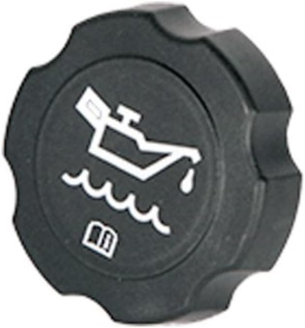 KarParts360 For Chevy K1500/K2500/K3500 1990-1997 Engine Oil Filler Cap | Plastic | Height: 1.42 Inches / 36 Millimeters | Gear Shape | Thread Diameter: 1.3 Inches / 33 Millimeters | 93439687