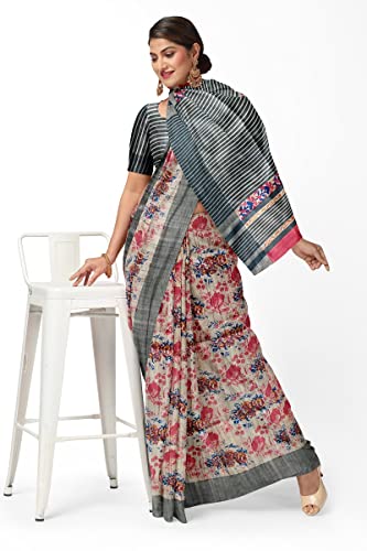 RACHBAI tussar silk saree in tussar silk – image 4
