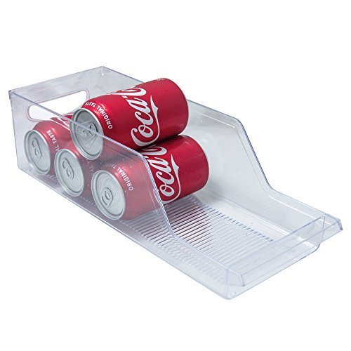 Refrigerator Soda Can Dispenser, Soda Can Holder Organizer Beverage Refrigerator and Freezer Storage