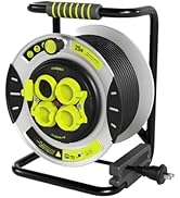 Amazon.co.jp: Masterplug コードリール 20m 延長コード屋外用 100V型