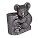 Produktbild jixi Sparschwein Creative-Zinn-Legierung Piggy Bank Koala Koala-geformte Metall Jar birthdday Geschenk-Geld-Kasten Hochzeit Ornament Dekoration Spardose Geschenk (Color : Gray)