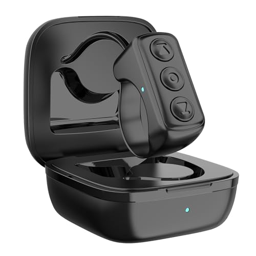 Foxzoila Bluetooth Scrolling Ring for TikTok & Devices – Black