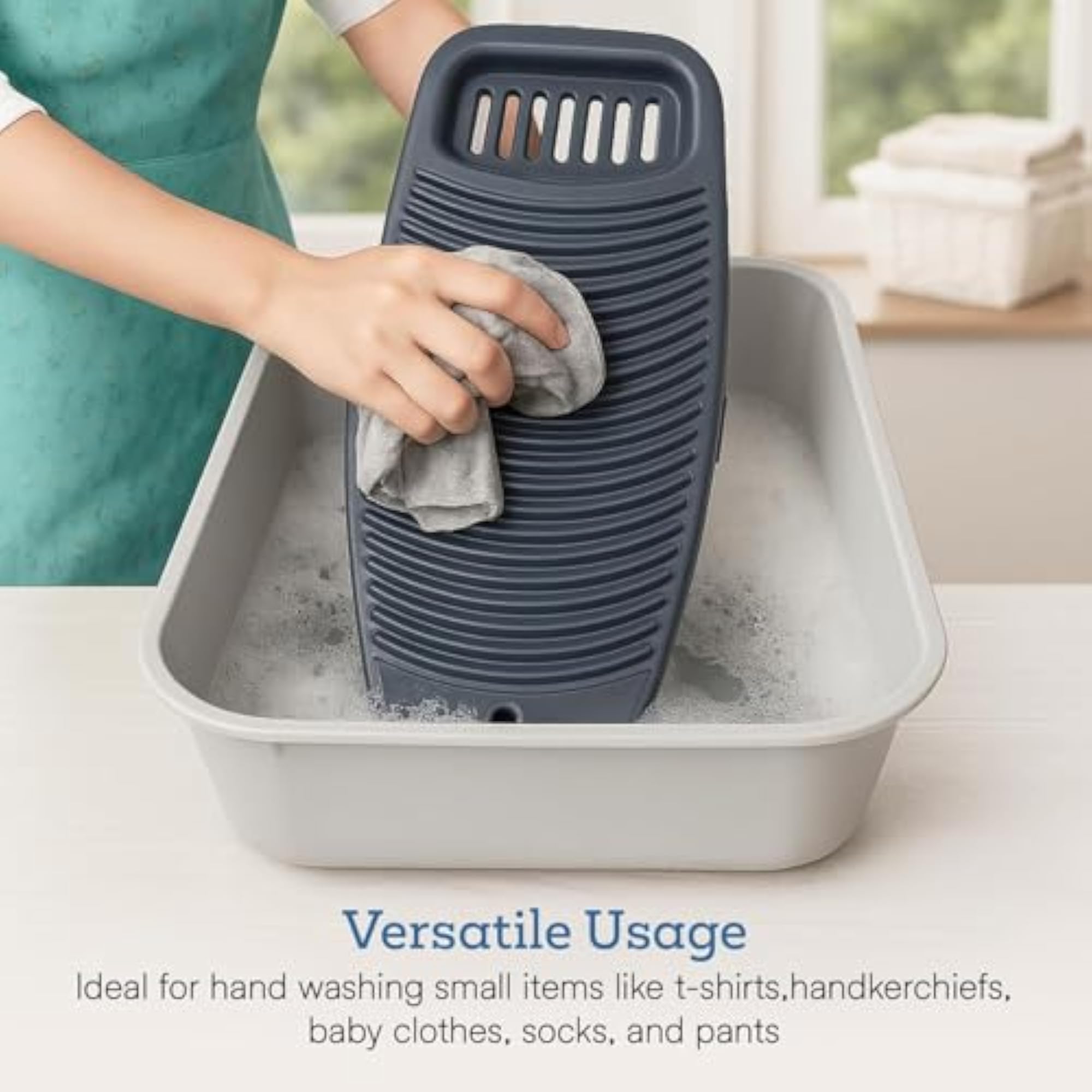 Plastic Hand Washboard for Washing Clothes