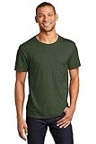 Jerzees Adult 5.2 oz. Premium Blend Ring-Spun T-Shirt XL Military GRN HTH