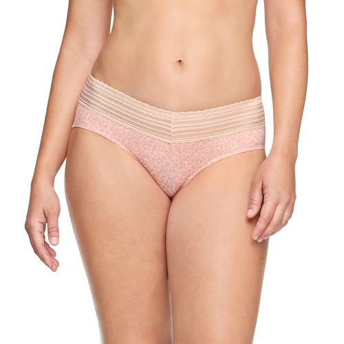 Image of Warner's Women's No Pinching No Problems Dig-free Comfort Waist With Lace Microfiber Hipster 5609j, Retired Colors