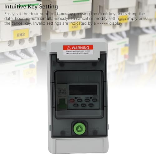 Boîte de commutation de minuterie pour programmation 7 jours et distribution extérieure IP65 - 6