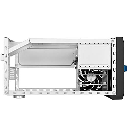 Gabinete SilverStone Technology SST-SG12B-V2 para PC de Forma Pequeña (SFF), Micro-ATX, con Panel Frontal de Aluminio miniatura 5