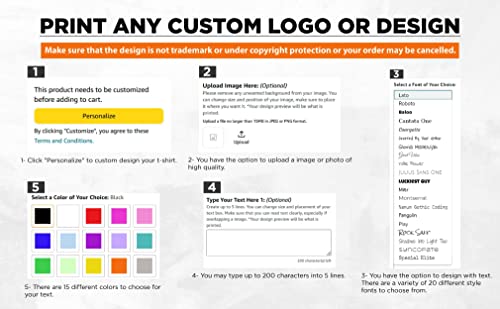 Personalized Design Your Own Customized Front Back Print Child's T-Shirt Customizable Kids Custom Tee Shirts Youth Boys Girls2