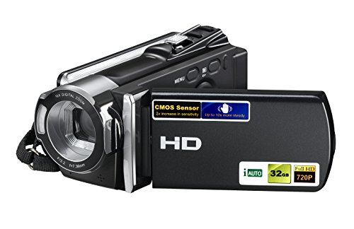 PowerLead PL-C05 HD 720P 16MP Digital Video Camcorder with 2.7