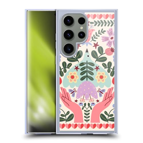 Coque S24 Ultra MagSafe Flore Folklorique protégez votre Samsung des chocs
