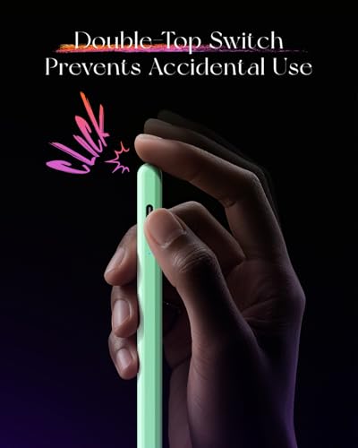 Image of JAMJAKE Stylus for Apple iPad Pencil 5X Faster Charge, Pencil for Apple iPad Compatible with iPad 6-11th Gen, iPad Air 3-5 /M2 /M3, iPad mini 5 /6, iPad Pro 11 inch /12.9 inch /M4, Double Tap Turn On /Off - Green