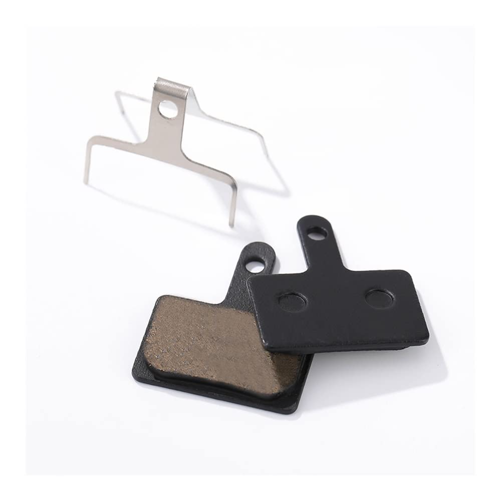 2 Pares Pastillas De Freno Bicicleta (Resina) Compatibles Con Shimano B01S, MT200, Deore, Acera, Orion