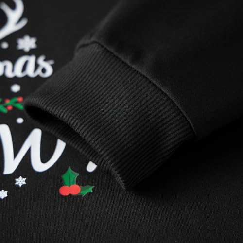 Men Crewneck Sweatshirt, Christmas Holiday Graphic Print Top - Image 6