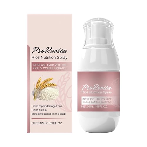 Hydrating Volume Hair Spray - Thickening Care Spray, 1.5 Inch Hairs Need for Dry, Oily, Split Ends, Personal Care Product with 50ml Travel Size, Hair Styling for Daily Special Occasions