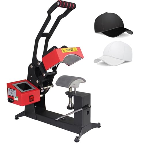 Prensa térmica para gorras con control LCD miniatura 1
