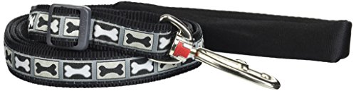 Red Dingo Boneyard Dog Lead, Large, Black