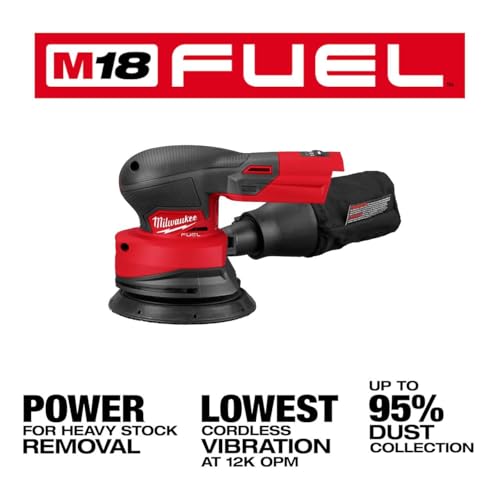 Milwaukee Electric - M18 Fuel 5 INCH Random Orbital Sander