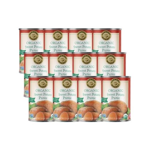 Farmer's Market Organic Sweet Potato Puree, 15 Ounce (Pack of 12)