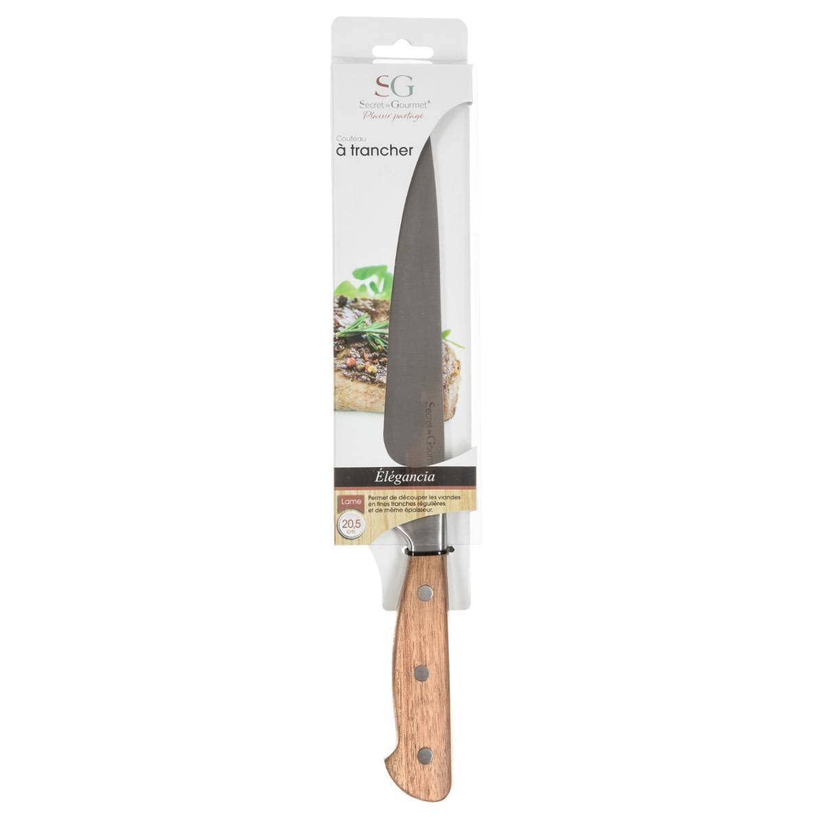 5five Coltello Da Chef Elegancia In Acciaio Inox - Lama 22 Cm, Manico Ergonomico