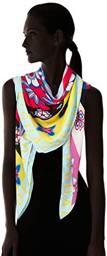 Écharpe Desigual Stone Garden 120 cm imprimé fleuri multicolore - 3