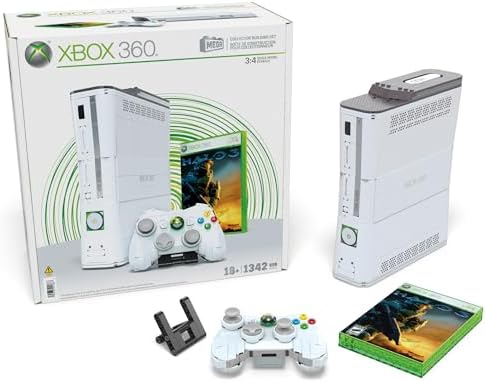 Consola Xbox 360 HALO 3 de bloques de construcción - 1309 piezas