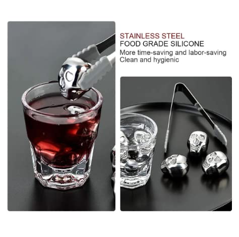 Riutilizzabili Cubetti Di Ghiaccio In Acciaio Inox Whisky Pietre A Forma Di Proi