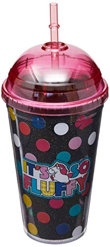 Copo com Canudo único rnio Pr, Universal, Multicor