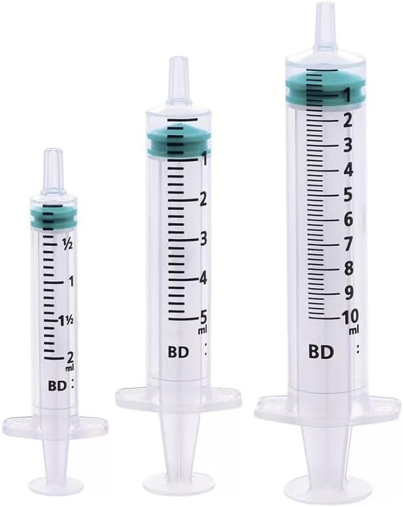 BD Emerald 3-Part Syringe, Size 2ml, Pack 100