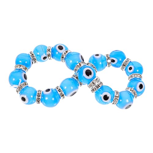 Perles Blue Amulet décoration de poignée de porte artisanale et grigri œil chance