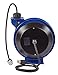 Coxreels PC13-5012-B Power Cord Spring Rewind Reels: Quad Industrial Receptacle, 50' Cord, 12 AWG