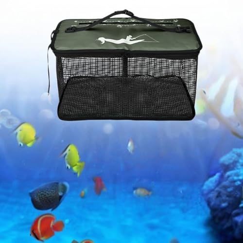 predolo Rede de pesca Cesta de peixes Multiuso Resistente Conveniente Balde de peixes Gaiola de peix