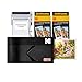 KODAK Mini 2 ERA 4PASS Mobiler Fotodrucker (5,3x8,6cm) Fotodrucker + 8 Blatt im Lieferumfang enthalten + 60-Blatt-Patrone, Schwarz