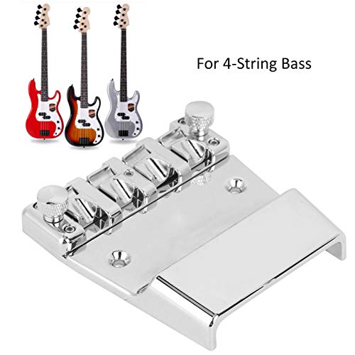 Guitar Bridge, Bass Bridge, Performance Profissional de Prata para Músico Presente Guitarrista Guita