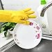 EINVARIOUS 3 Pairs Rubber Latex Gloves Laundry Washing Work Safety Kitchen Accessories Dishwashing Tool