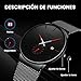 LIGE Hombres Negro Ultra Delgado Relojes Minimalista Moda Caballero Negocio Vestir Muñeca Relojes Cuarzo Analógico Impermeable Reloj Imagen de LIGE Hombres Negro Ultra Delgado Relojes Minimalista Moda Caballero Negocio Vestir Muñeca Relojes Cuarzo Analógico Impermeable Reloj