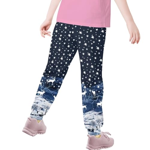 AmzPrint Plus Sweatpants Christmas Lights Print Teen Fall Trendy High Waist Sweatpant Athletic Sweatpants Navy4