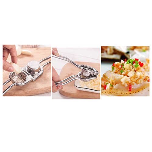 Homozy espremedor de alho inoxidável fácil de limpar