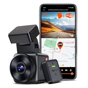 VANTRUE E1 Mini Dashcam met WiFi en GPS, 1944P en HDR Nachtsicht