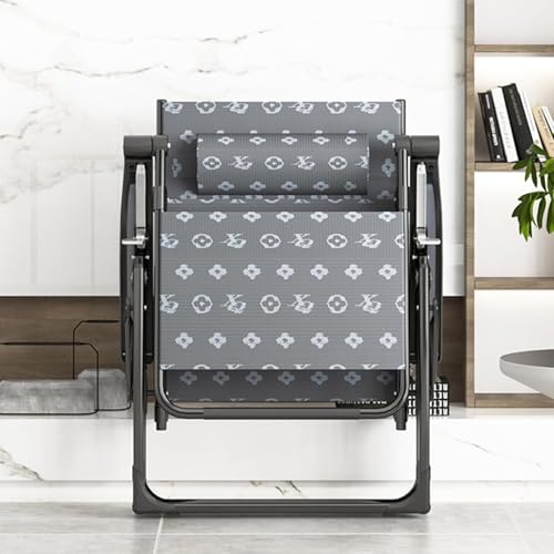 Chaise longue pliante et transat de bureau inclinable pour balcon - 3