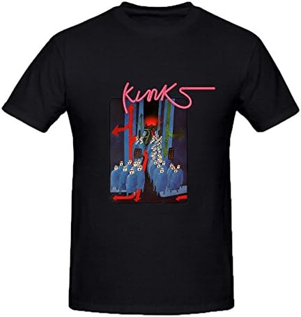 The Kinks The Great Lost Kinks Album Men's Short Sleeve Crew Neck T-Shirt Black