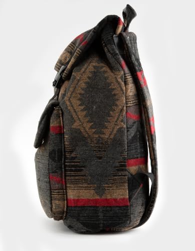 Rsq Polly Puffer Flap Backpack, Black Combo3