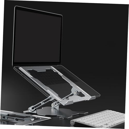 Soporte Ajustable de Aluminio para Laptop FOMIYES Plata miniatura 6