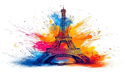 Puzzle de 1000 piezas de la Torre Eiffel, un juego creativo para noches de entretenimiento