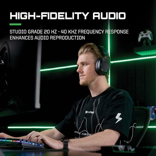 Image of RIG R8 Spectre PRO HX Dual Wireless Gaming Headset for Xbox and PC | Series X|S, XBOX One, USB, Mobile - Wireless 2.4GHz / Bluetooth, Graphene Drivers, 3D Audio, Noise-Canceling Mic, Charge Base