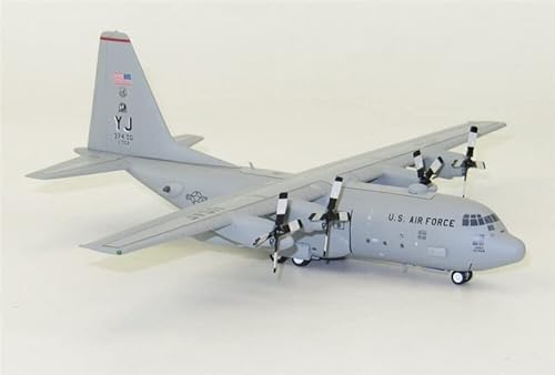 Jfox Usa Air Force Lockheed C-130 74-2062 With Stand Limited Edition 1/200 Diecast Aircraft Pre-Built Model #TOP1