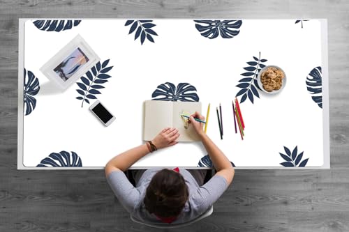 Tapis de souris et clavier bords arrondis et surface imperméable antidérapante